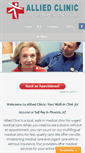 Mobile Screenshot of alliedclinic.com